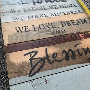 Farmhouse Wood Decor/Home Interior